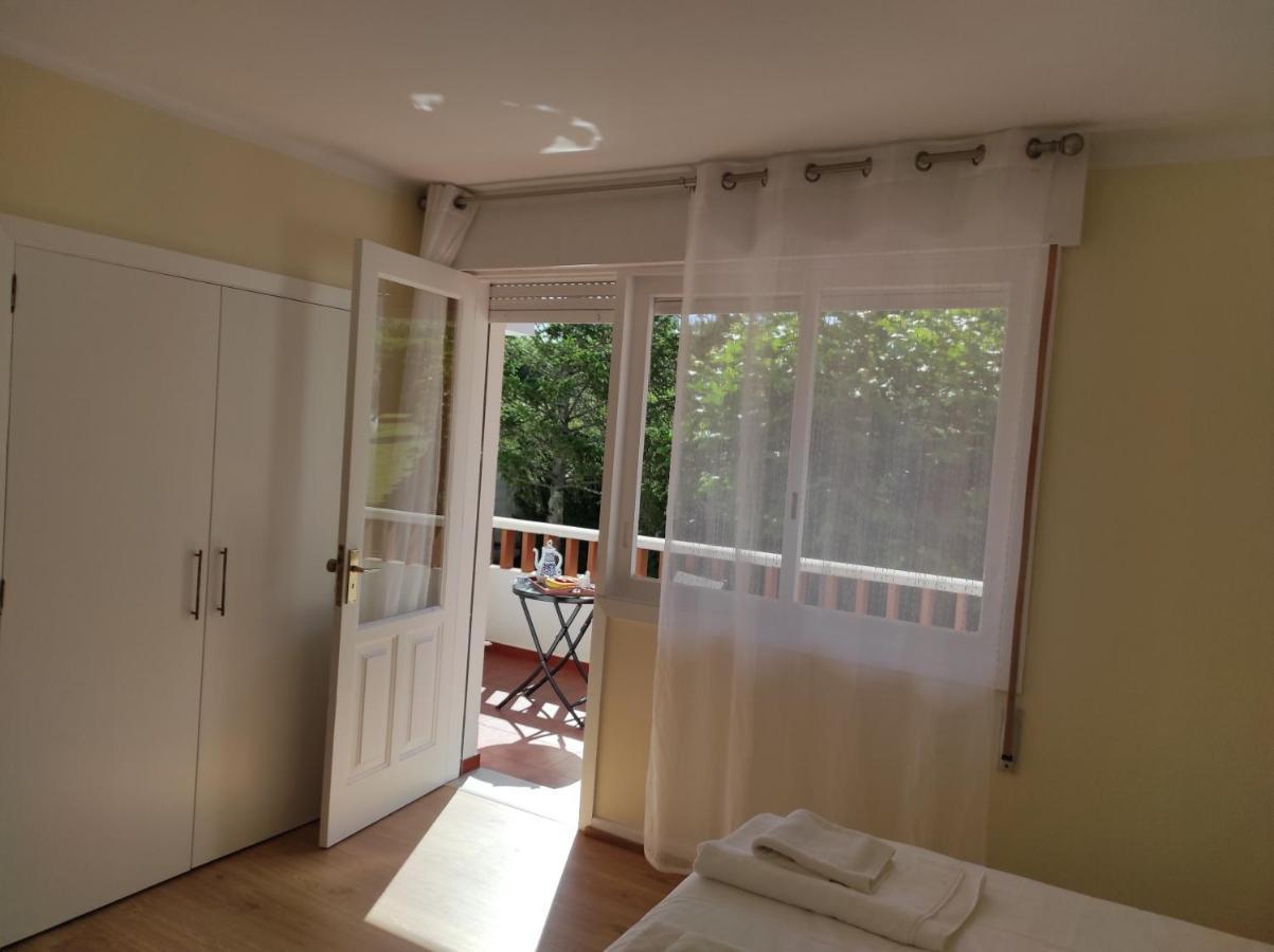Precioso piso en playa America con jardin privado. Nigrán Exterior foto