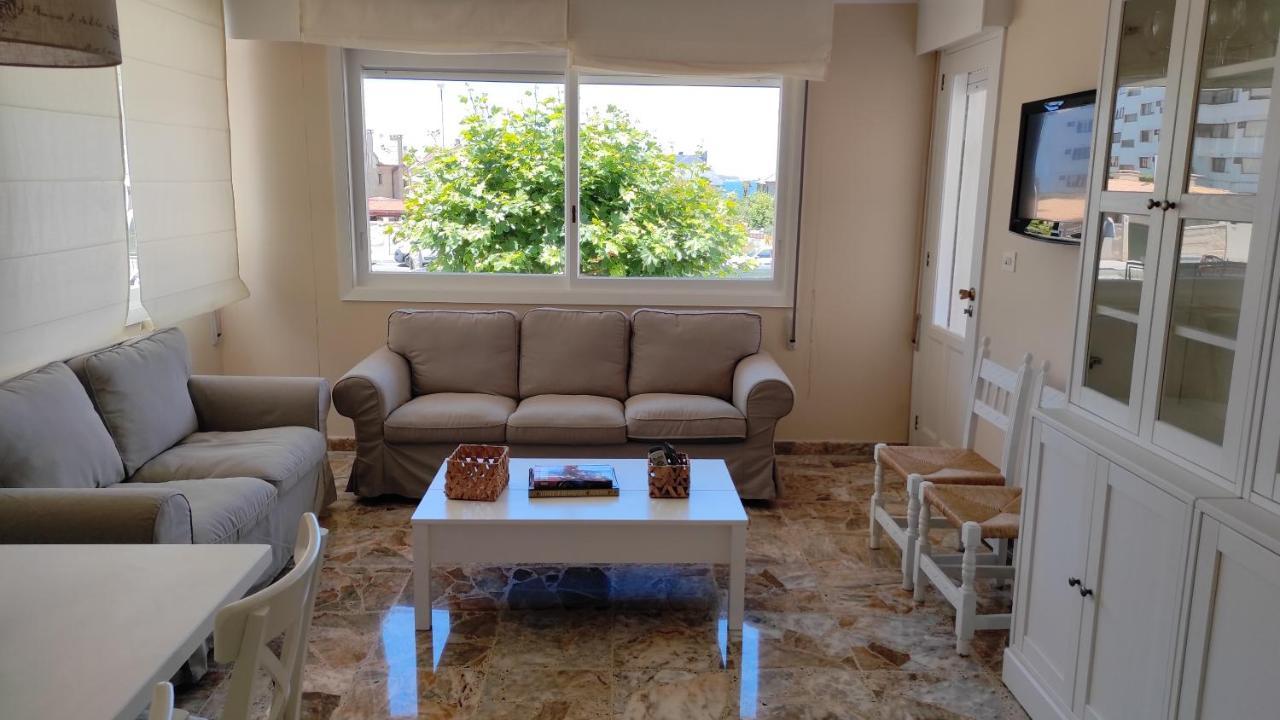 Precioso piso en playa America con jardin privado. Nigrán Exterior foto